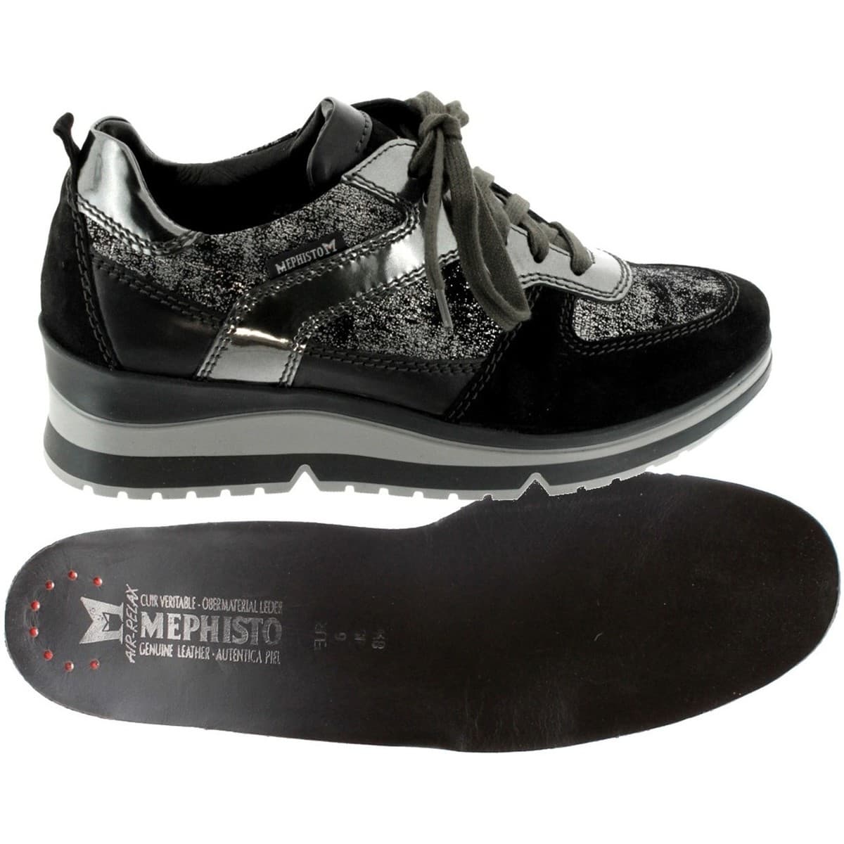 Women's Sneakers Mephisto Black