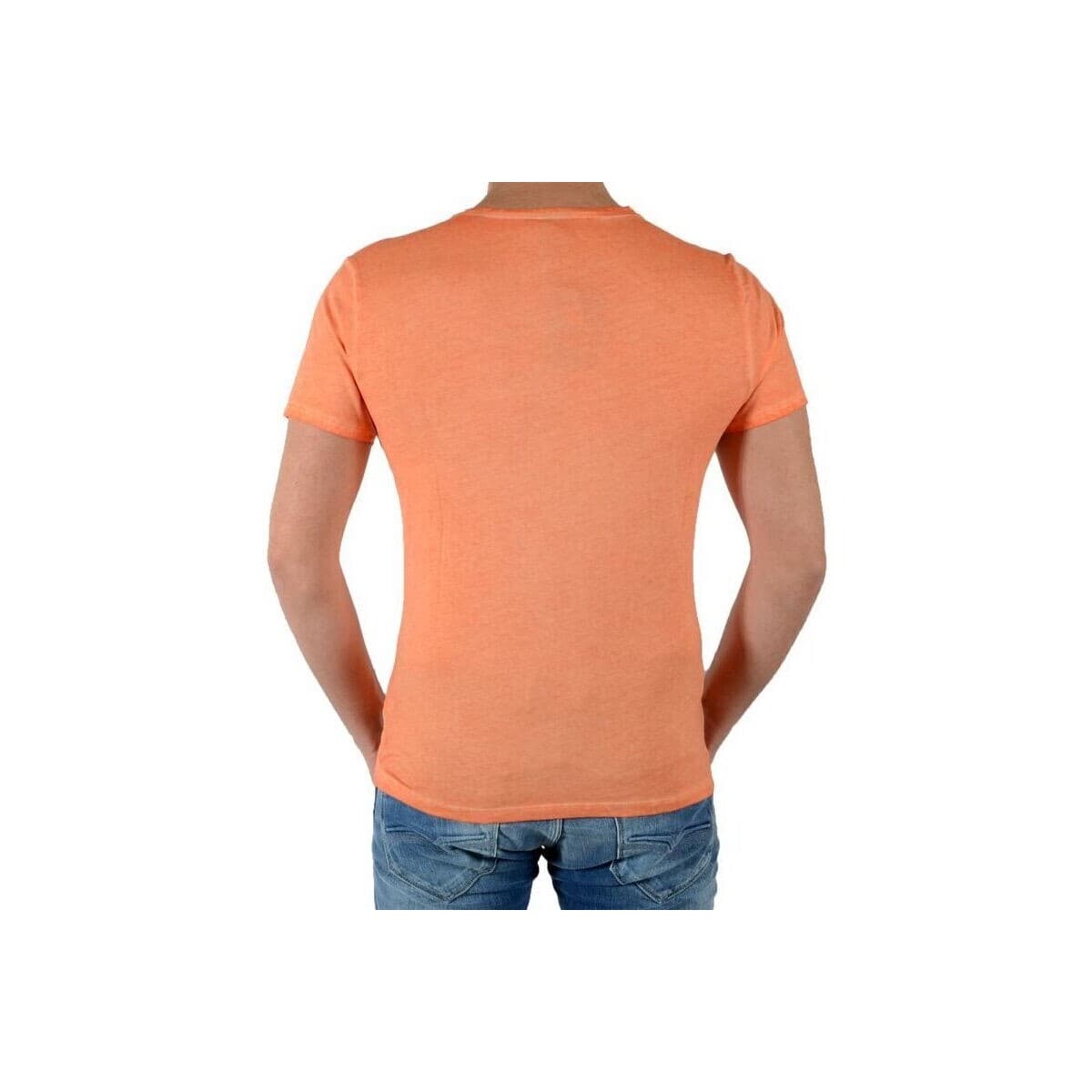 Men's T-Shirts Japan Rags Orange