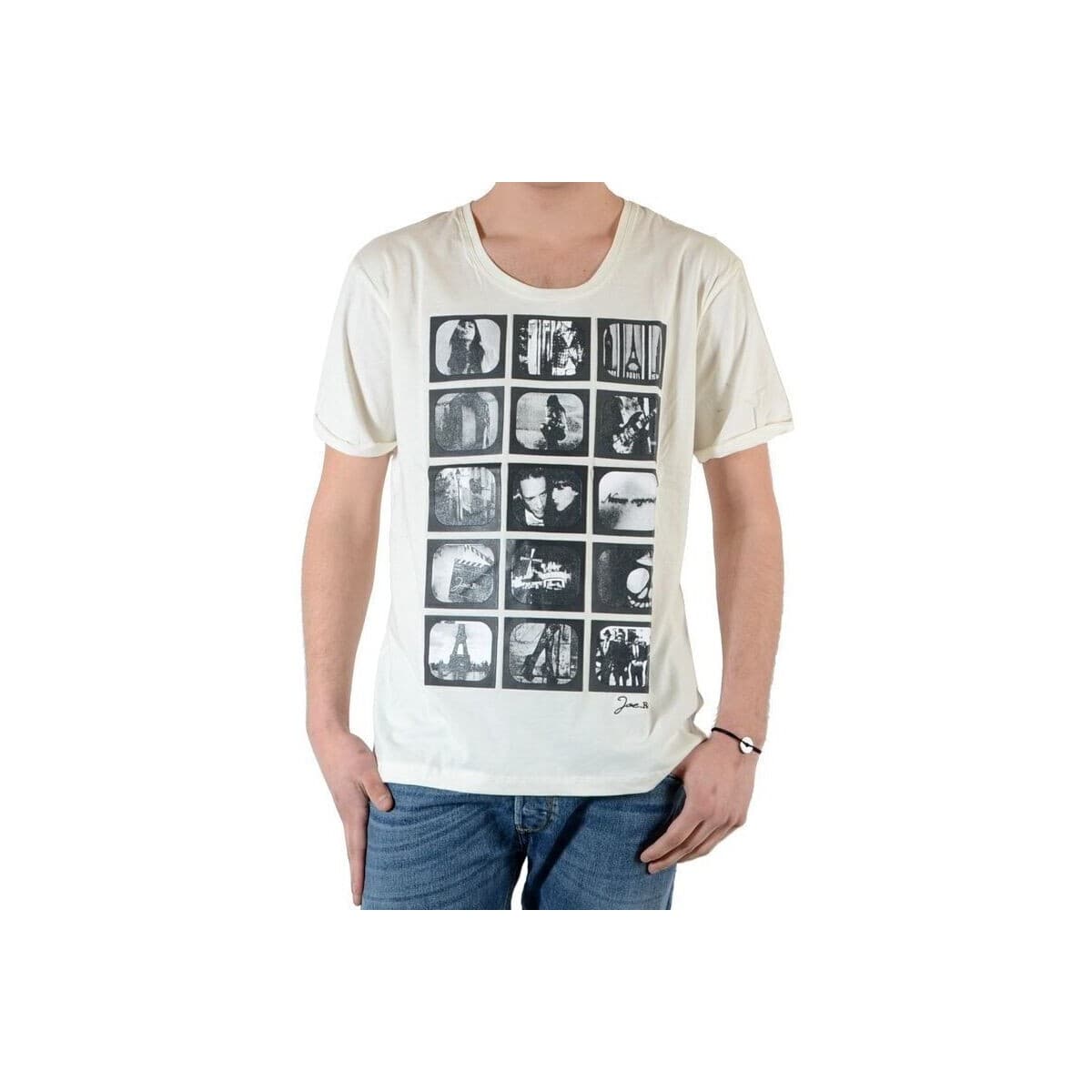 Men's T-Shirts Joe Retro White