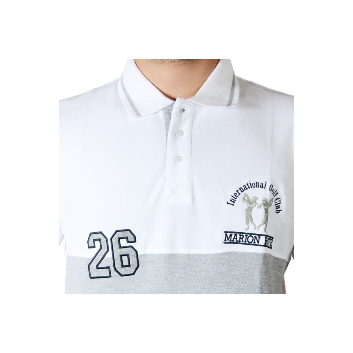 Men's Polo Shirts Marion Roth Gray