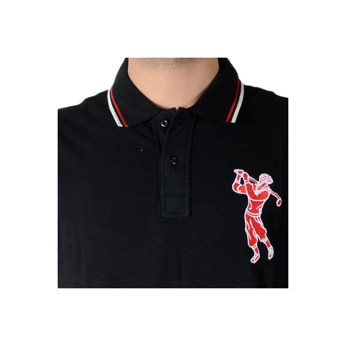 Men's Polo Shirts Marion Roth Black