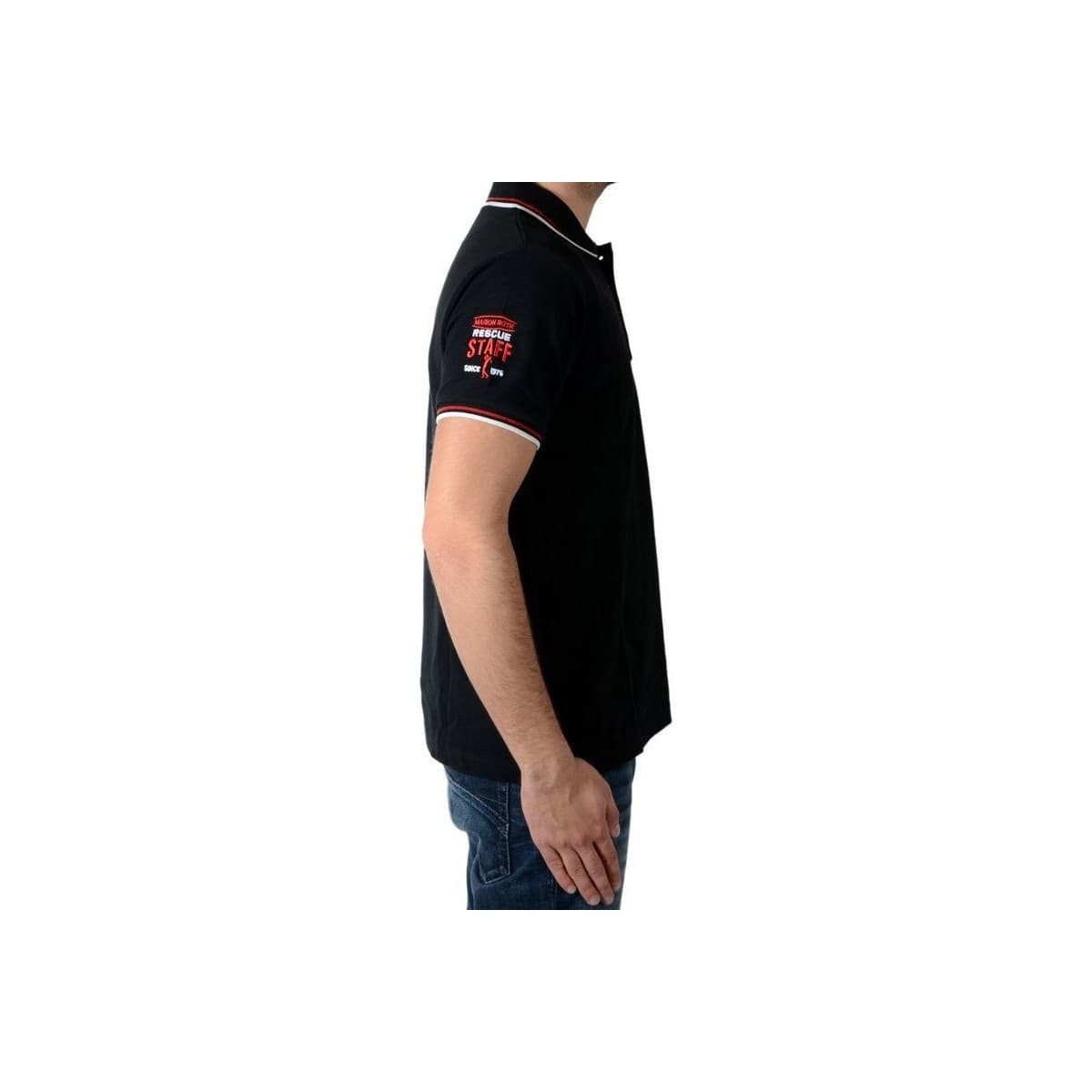 Men's Polo Shirts Marion Roth Black