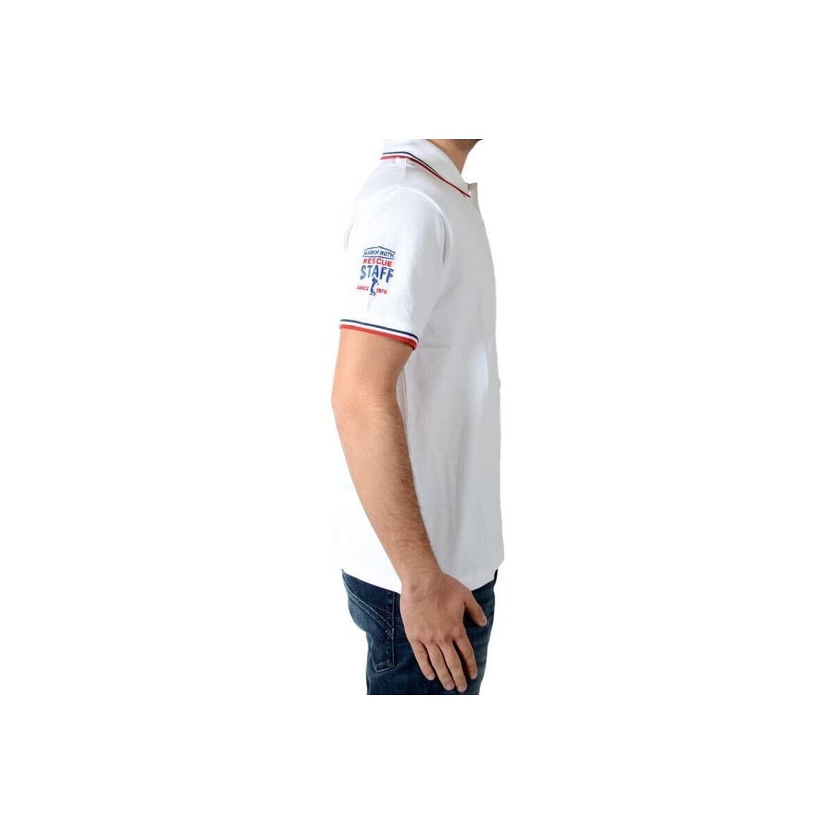 Men's Polo Shirts Marion Roth White