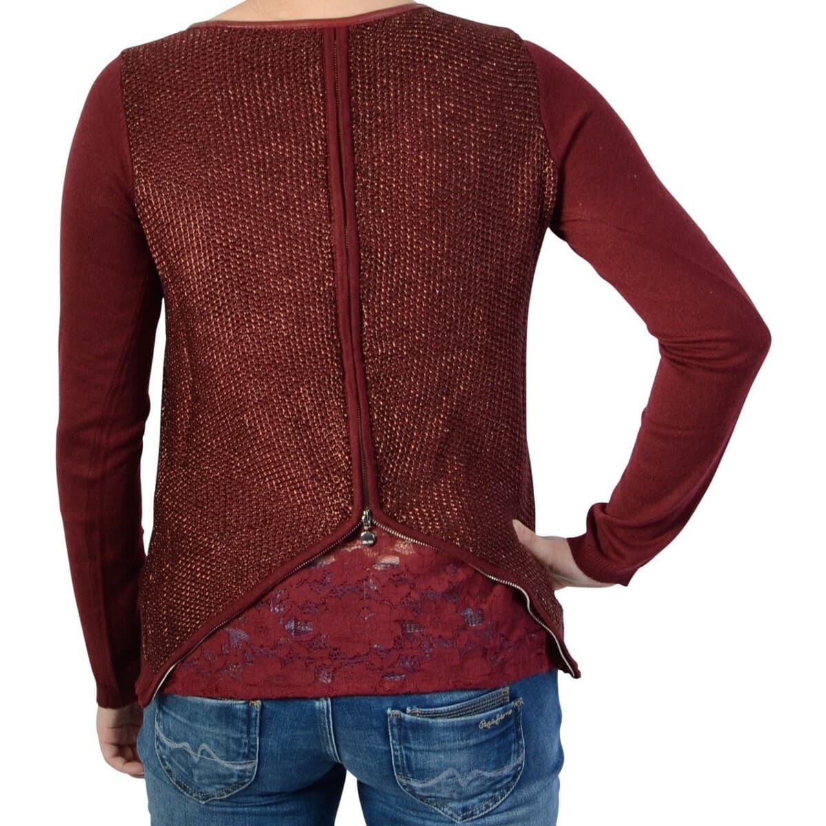 Women's Sweaters Le Temps des Cerises Red