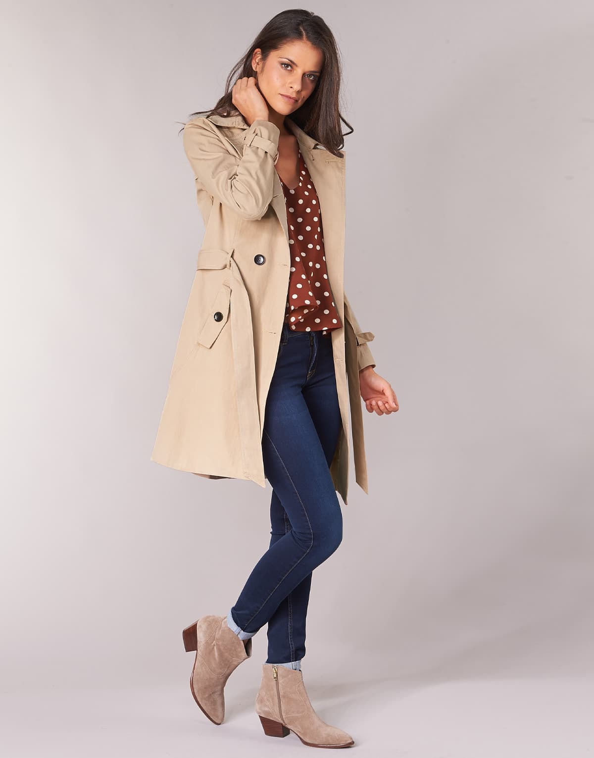 Women's Coats Betty London Beige