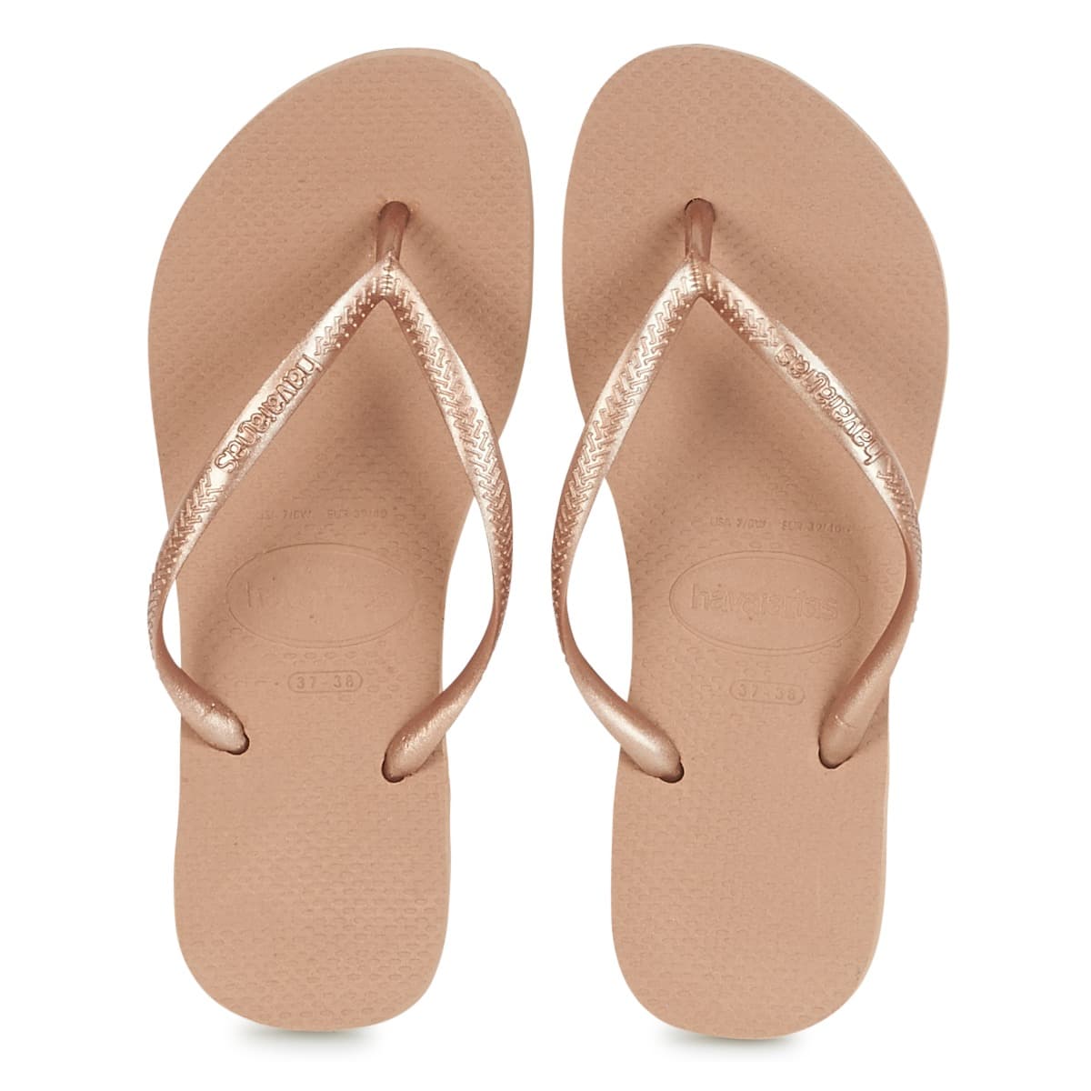 Women's Flip Flops Havaianas Gold