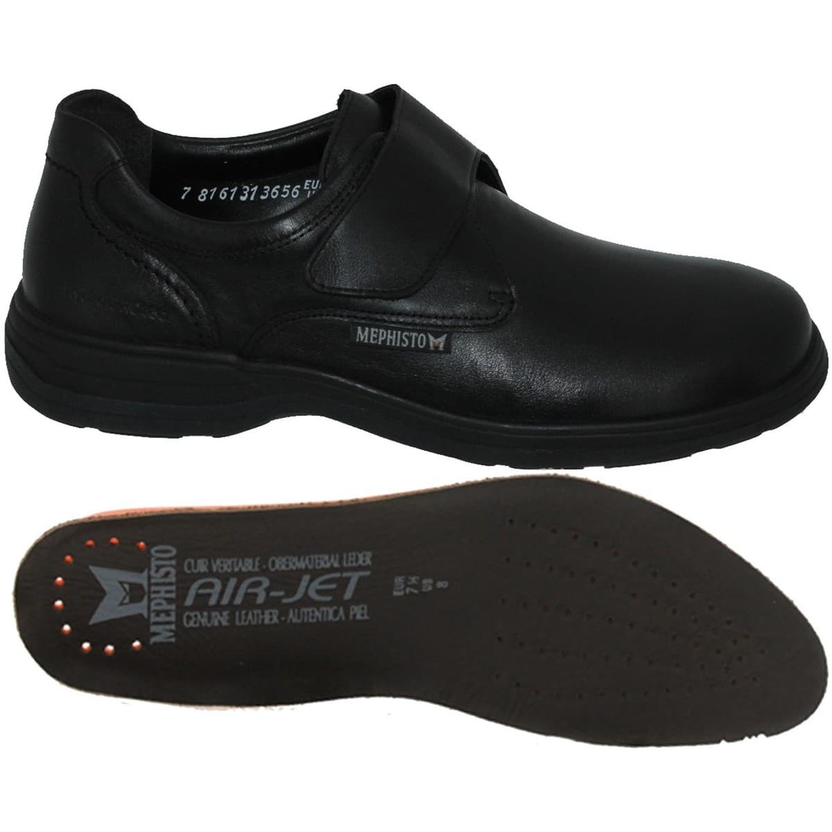 Men's Loafers Mephisto Black