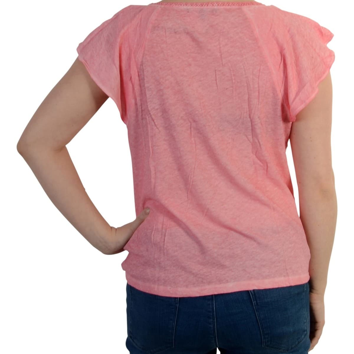 Women's T-Shirts Pepe Jeans Pink