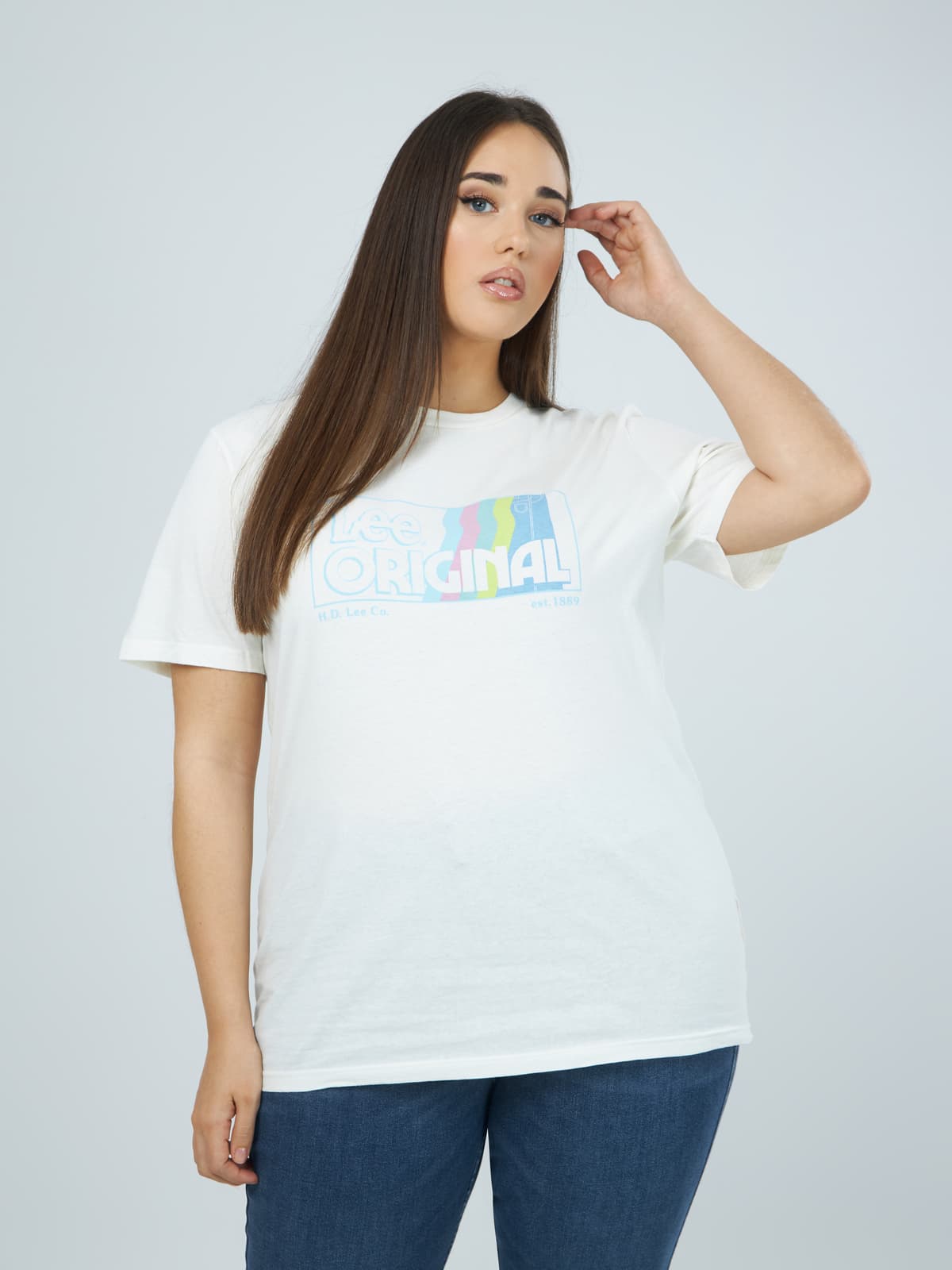 Women's T-Shirts Lee Multicolor
