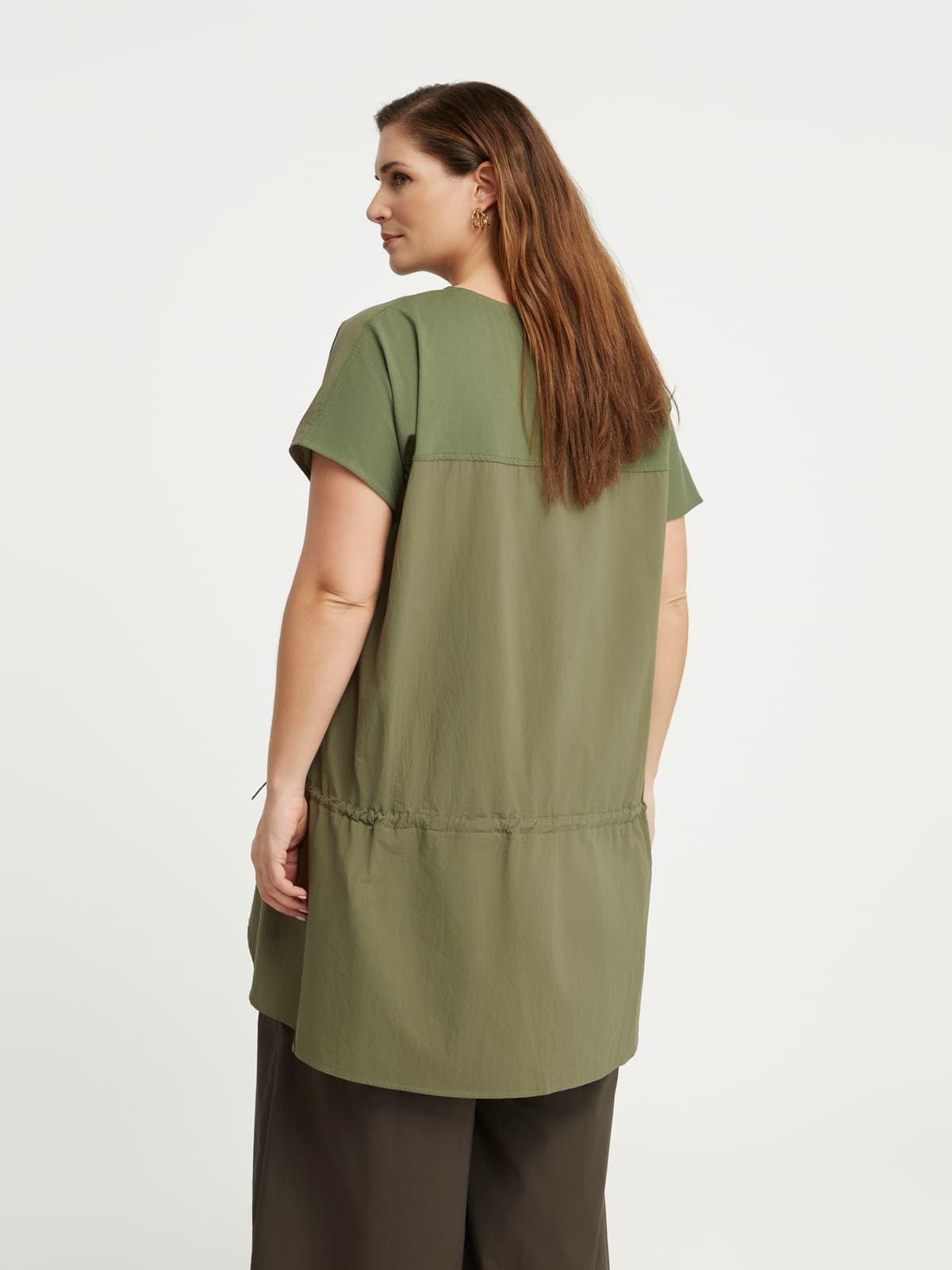 Women's T-Shirts Mat Fashion Khaki