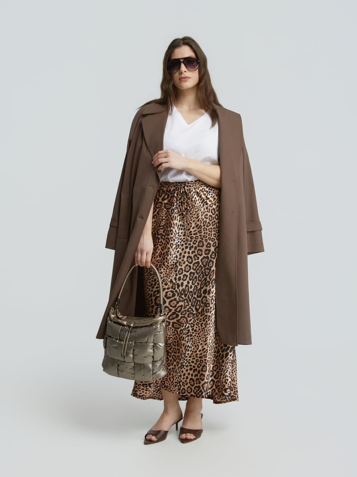 Women's Maxi Skirts Mat Fashion Multicolor