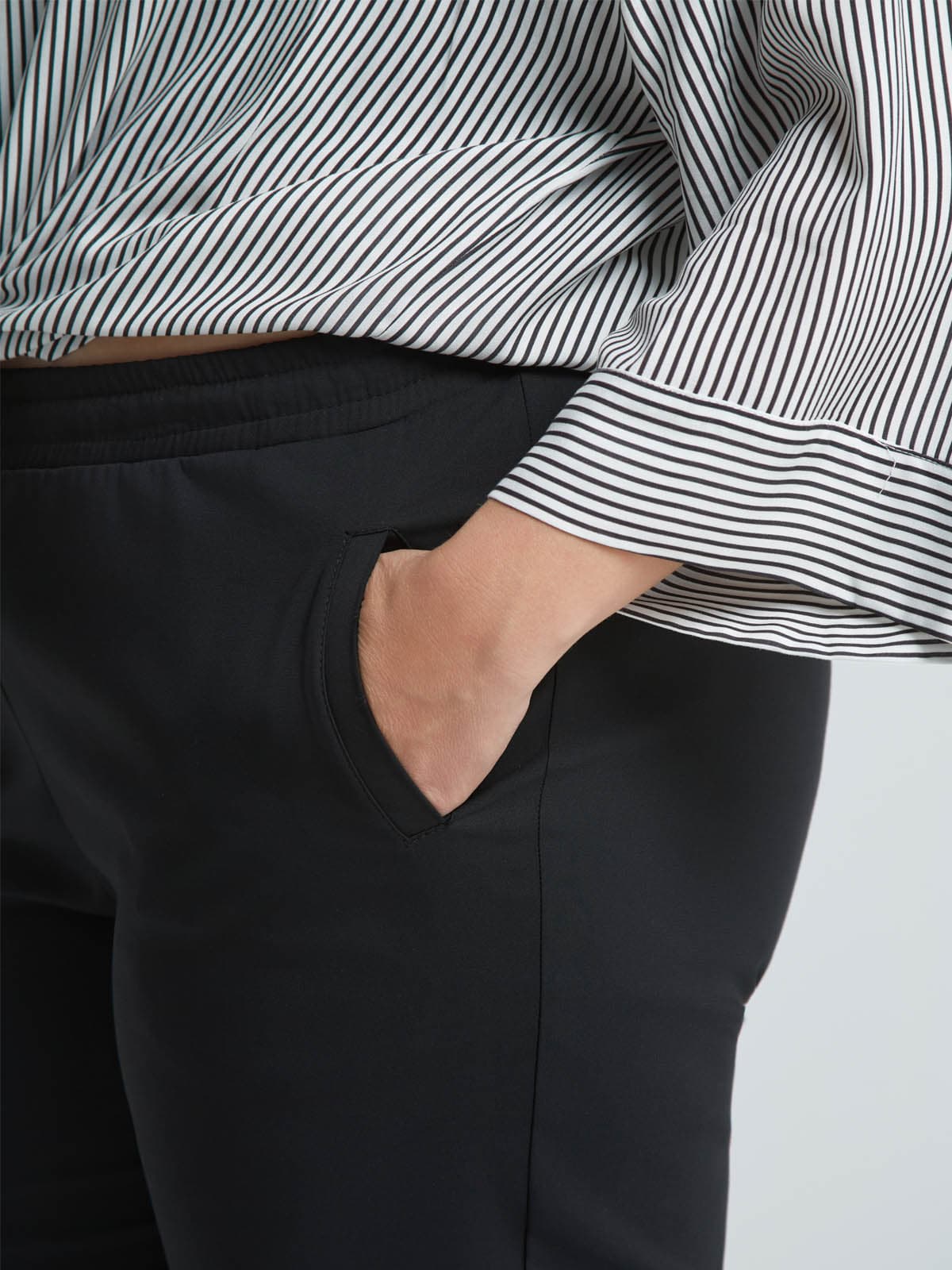 Women's T-Shirts Mat Fashion Black