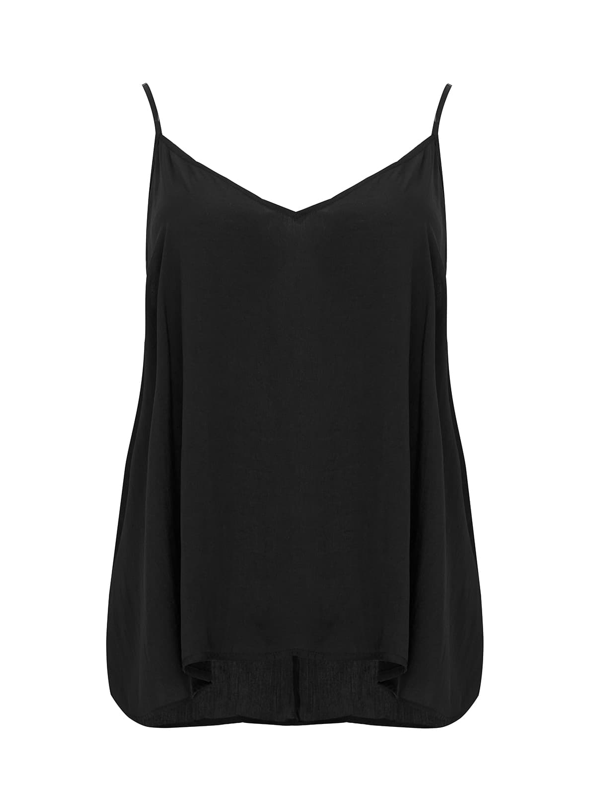 Women's T-Shirts Mat Fashion Black