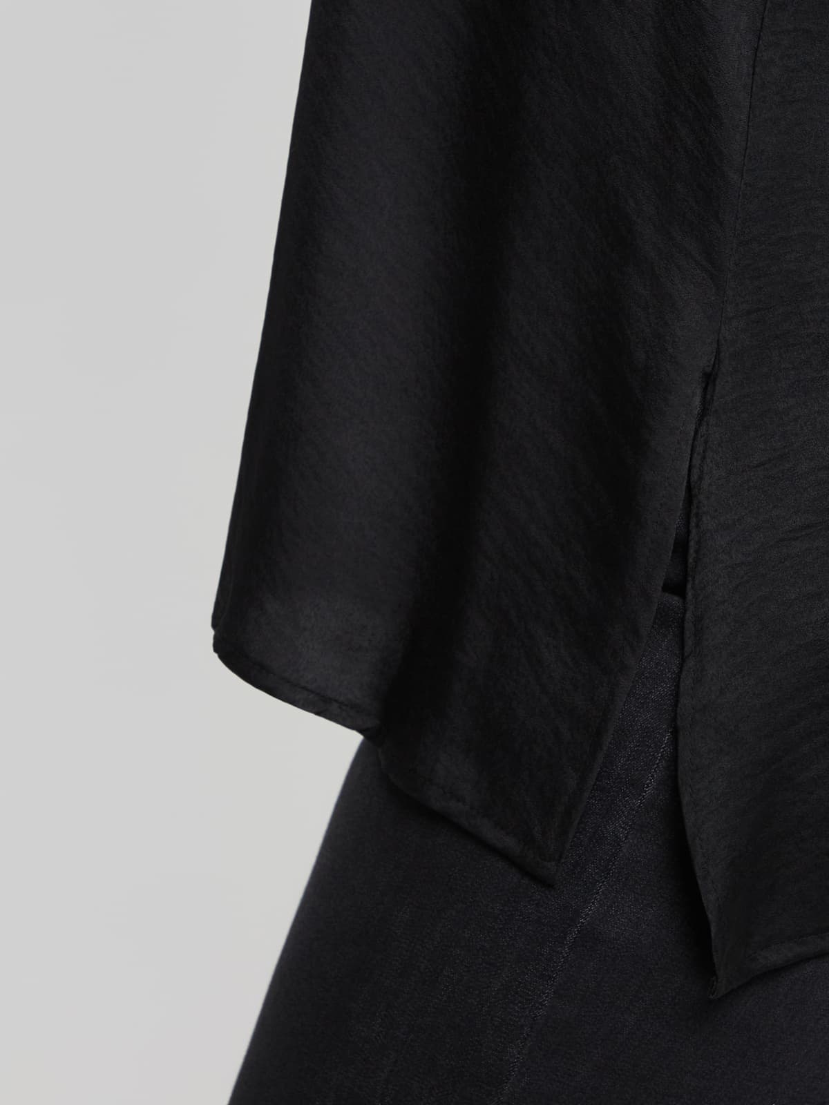 Women's T-Shirts Mat Fashion Black