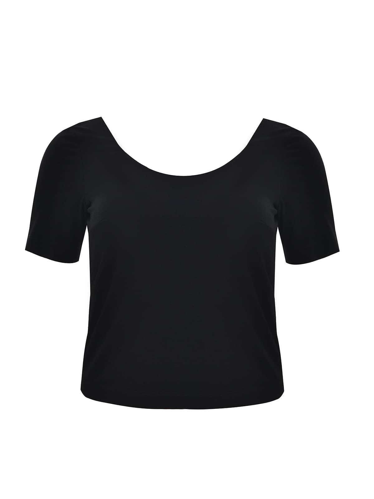 Women's Tops Mat Fashion Black