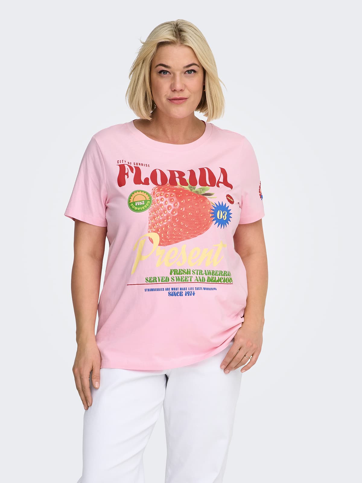 Women's T-Shirts Only Carmakoma Multicolor