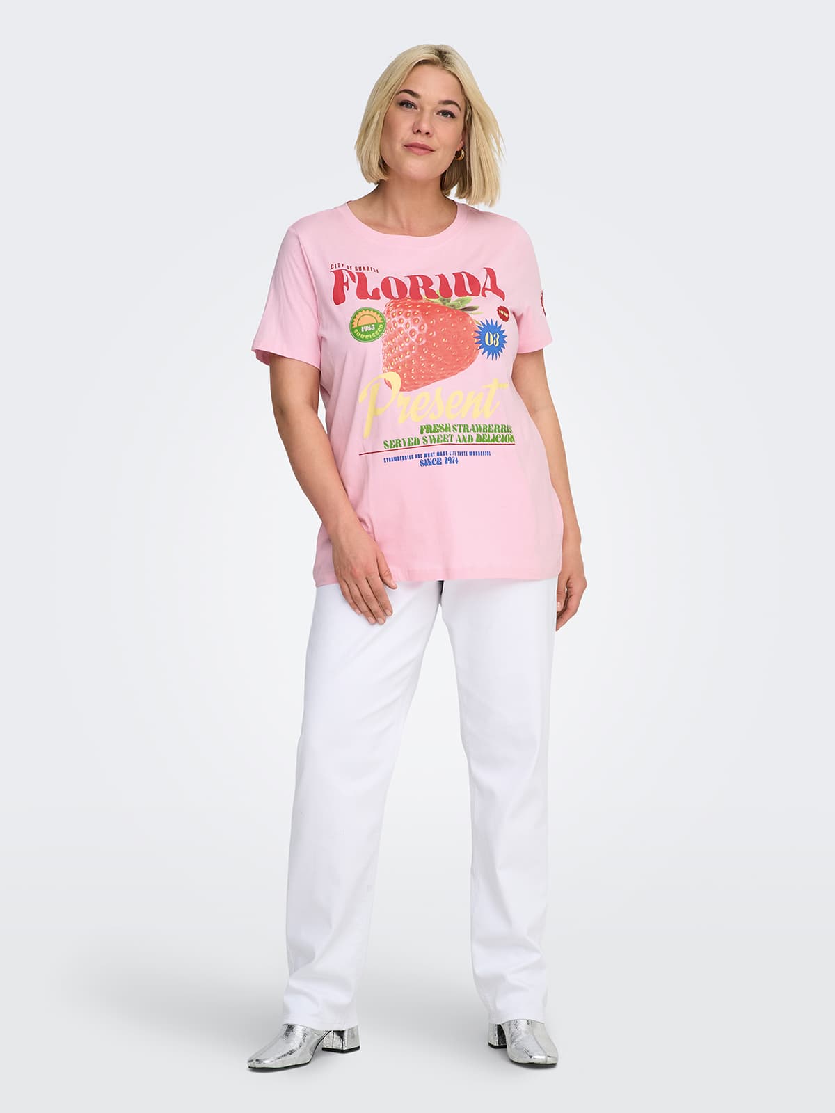 Women's T-Shirts Only Carmakoma Multicolor