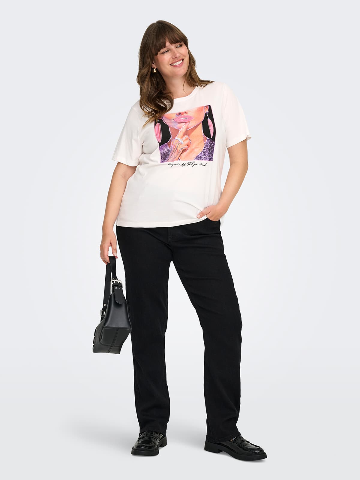 Women's T-Shirts Only Carmakoma Multicolor