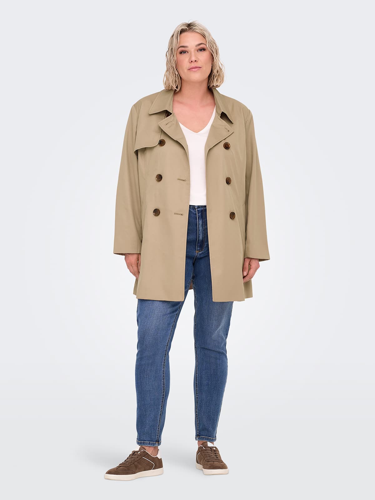 Women's Trench Coats Only Carmakoma Multicolor