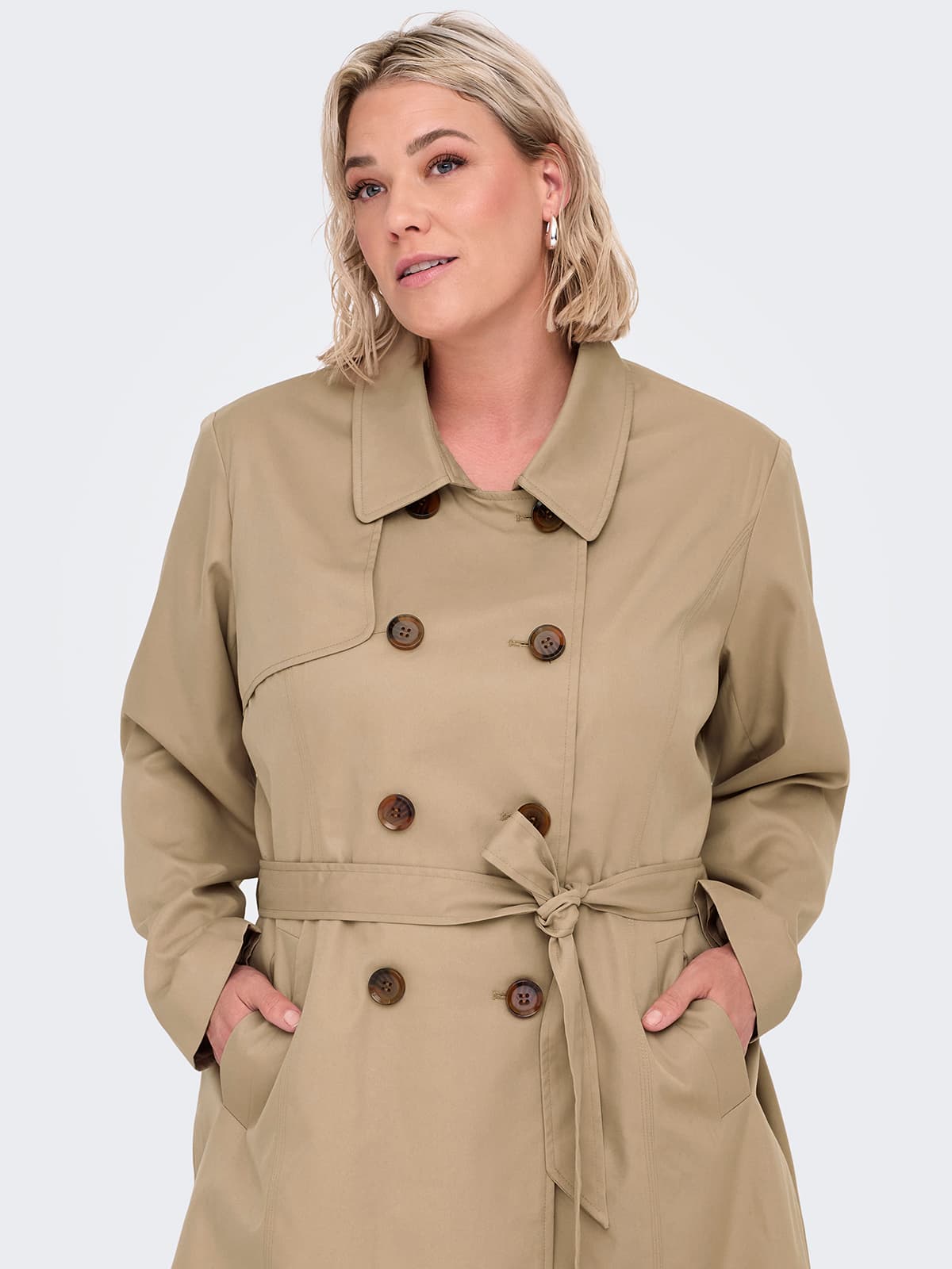 Women's Trench Coats Only Carmakoma Multicolor