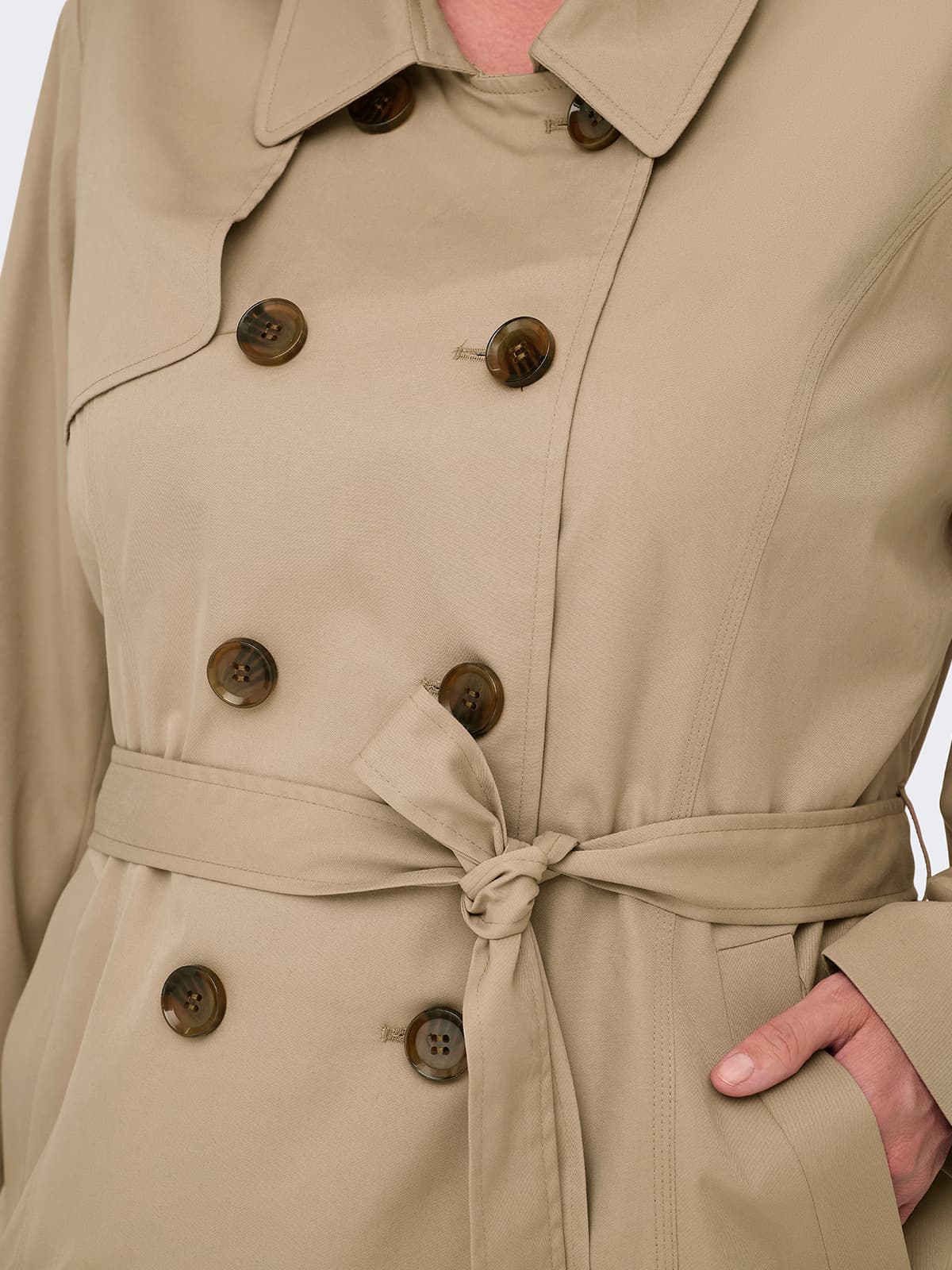 Women's Trench Coats Only Carmakoma Multicolor
