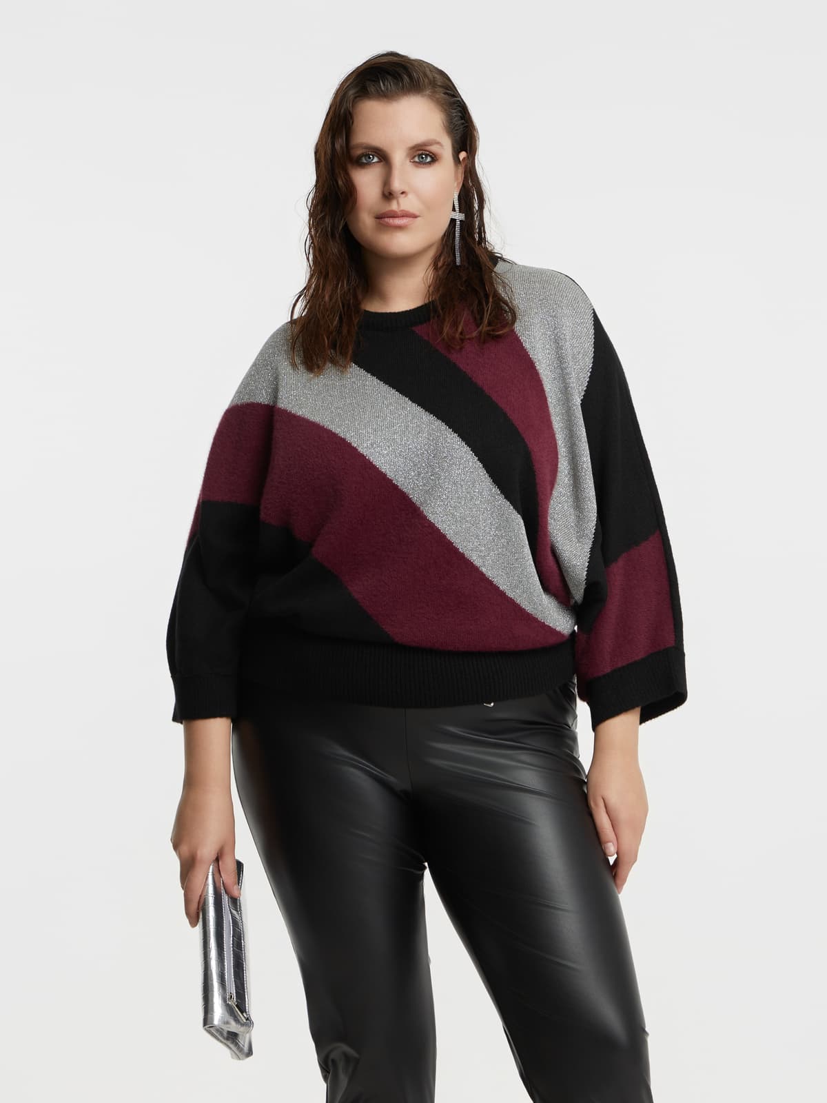 Women's T-Shirts Mat Fashion Bordeaux