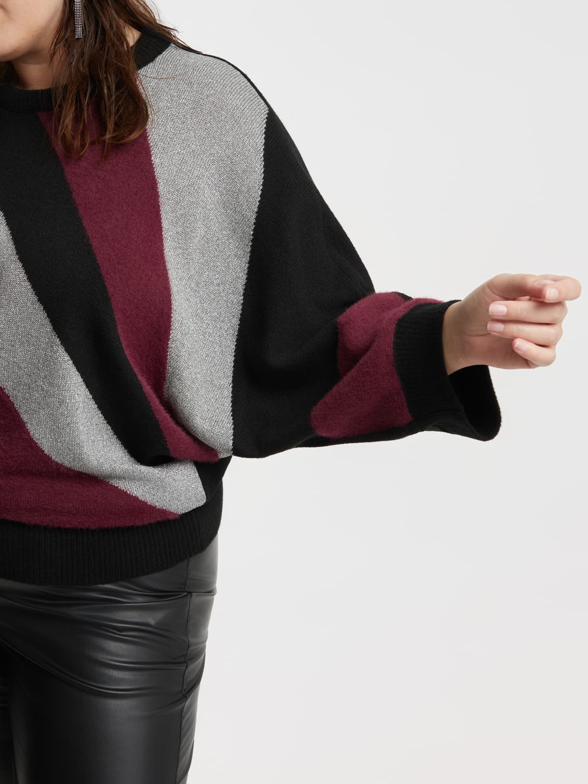 Women's T-Shirts Mat Fashion Bordeaux