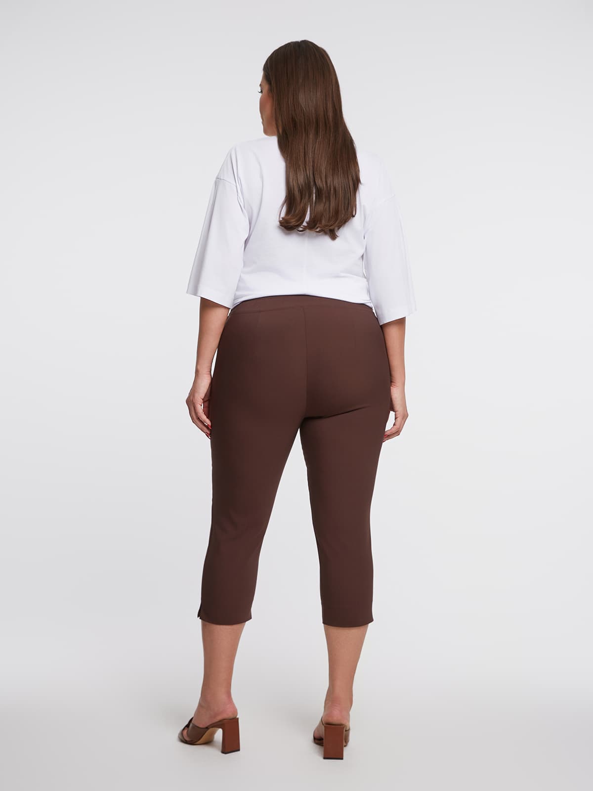 Women's T-Shirts Mat Fashion Brown