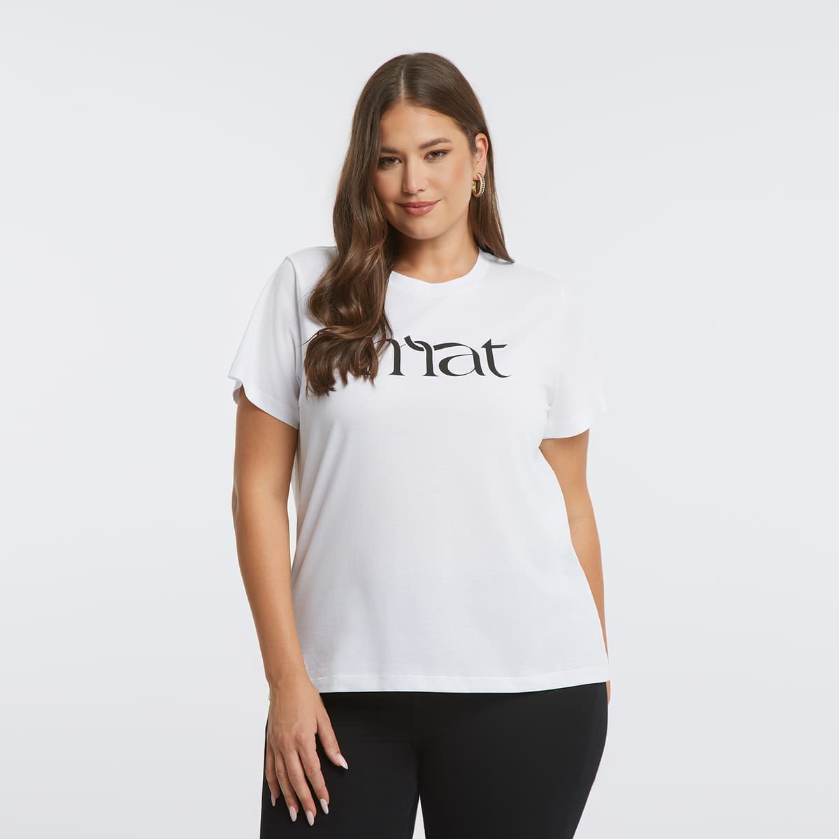 Women's T-Shirts Mat Fashion White