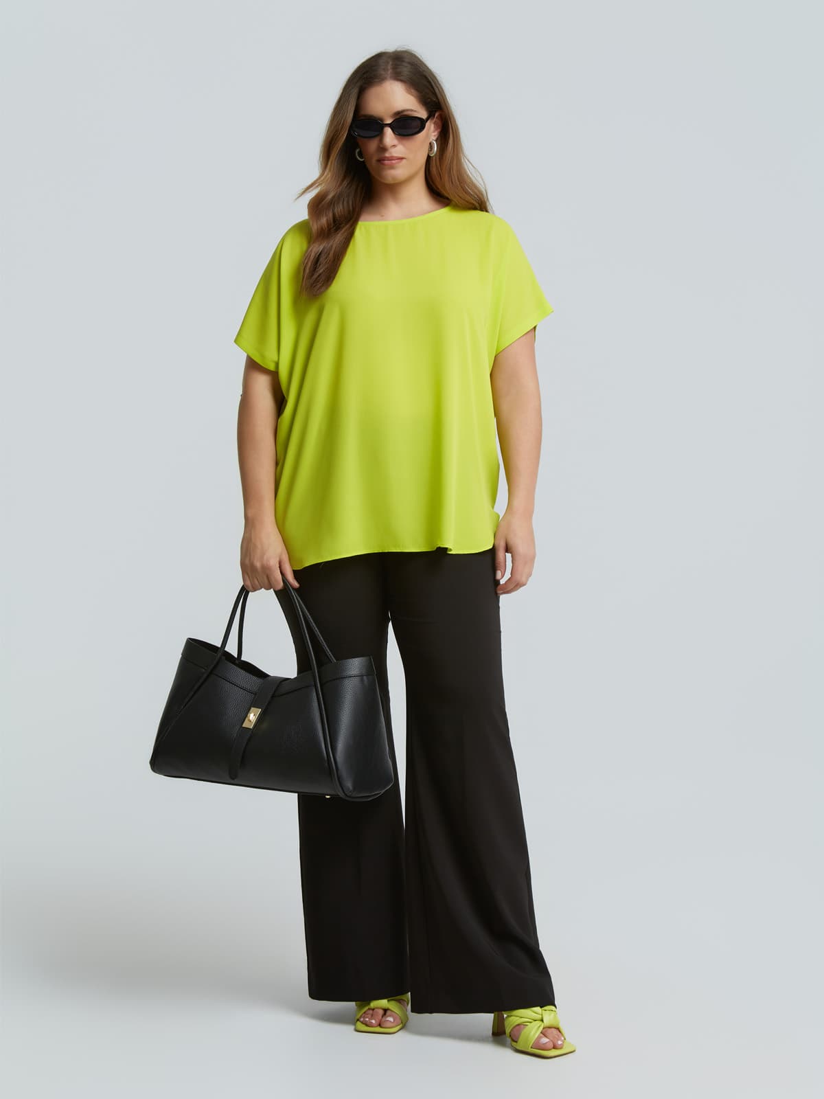 Women's T-Shirts Mat Fashion Yellow