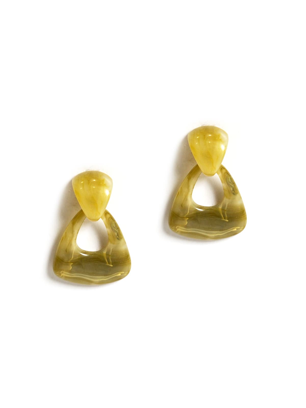 Women's Earrings Mat Fashion Green