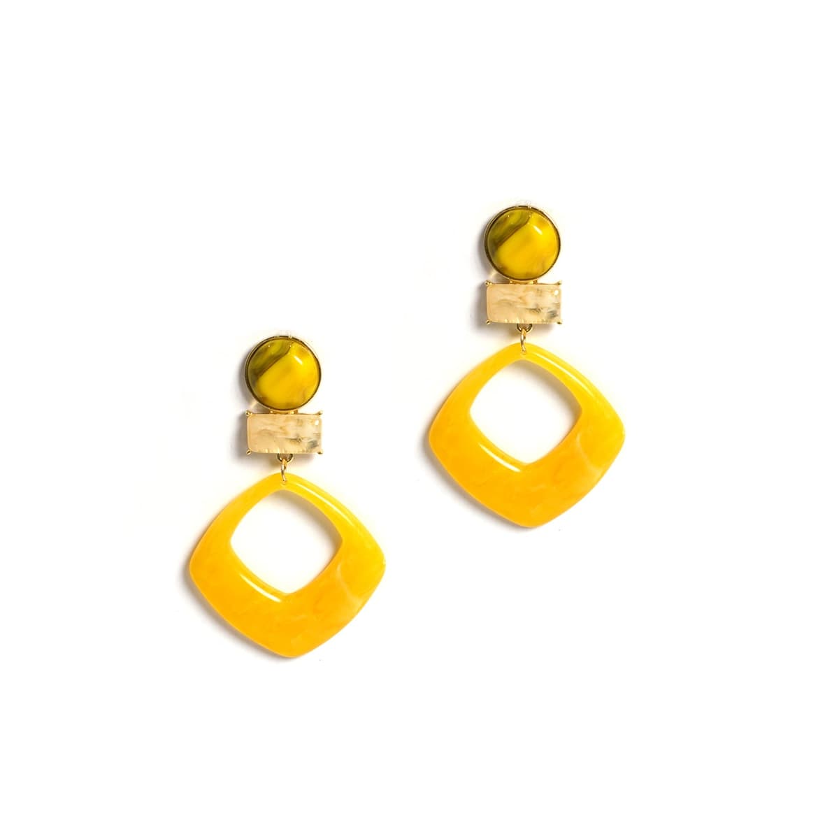 Women's Earrings Mat Fashion Black