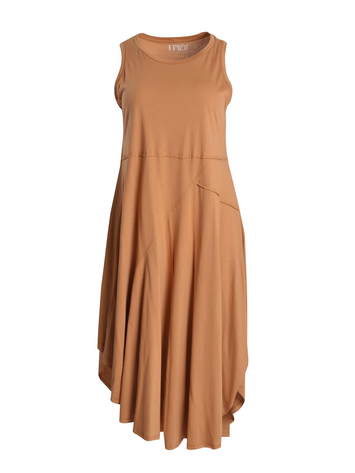 Women's Midi Dresses Mat Fashion Beige
