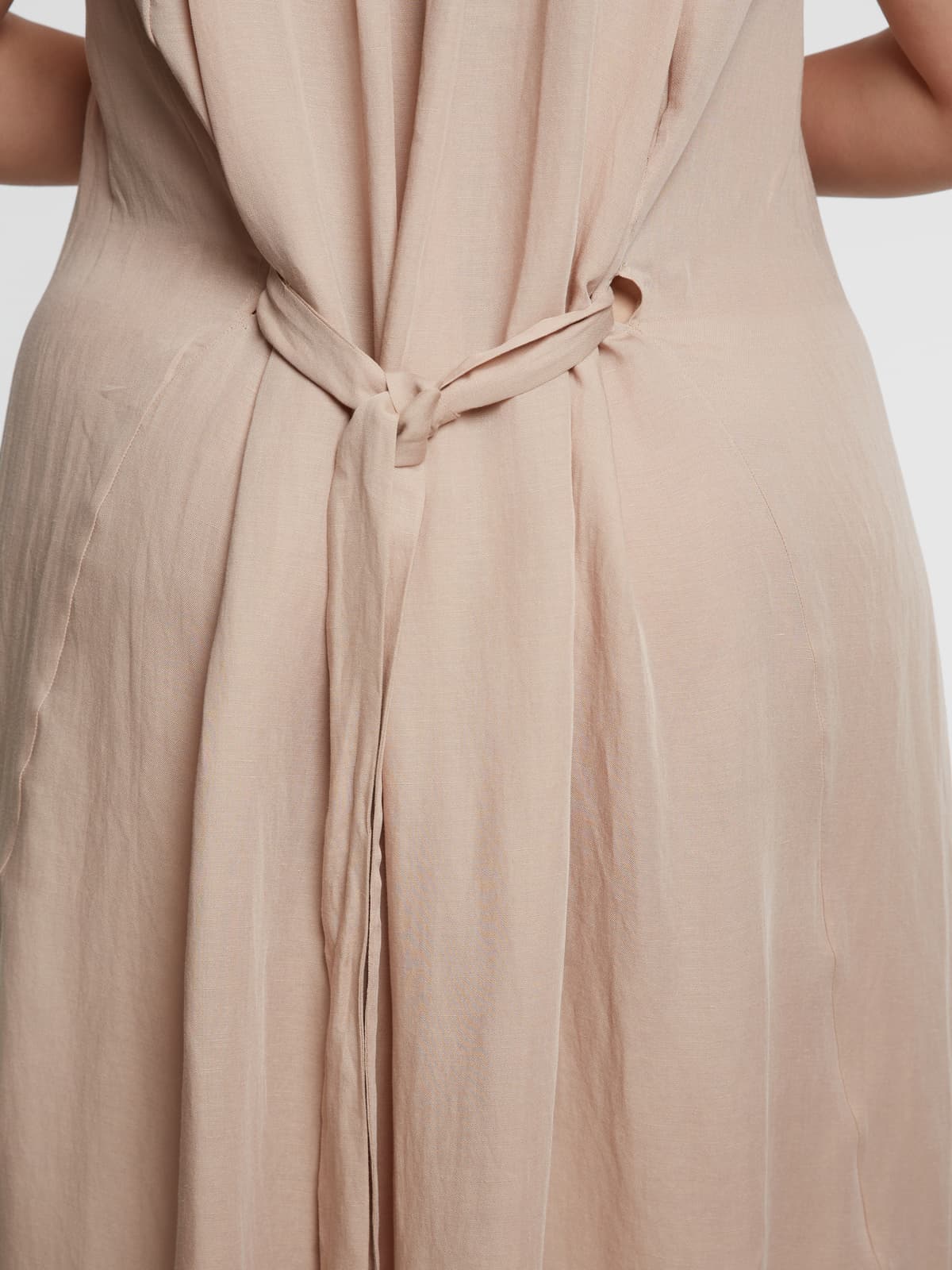 Women's Midi Dresses Mat Fashion Beige