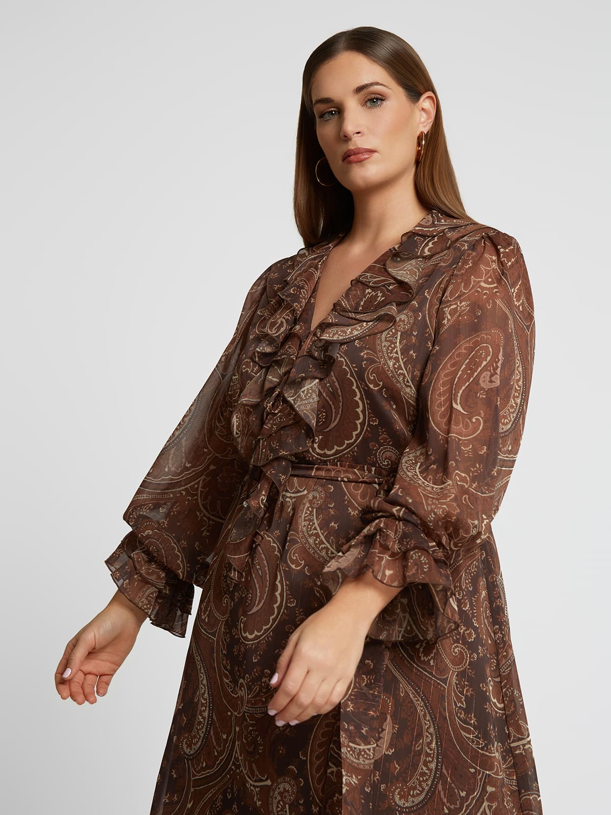 Women's Dresses Mat Fashion Brown