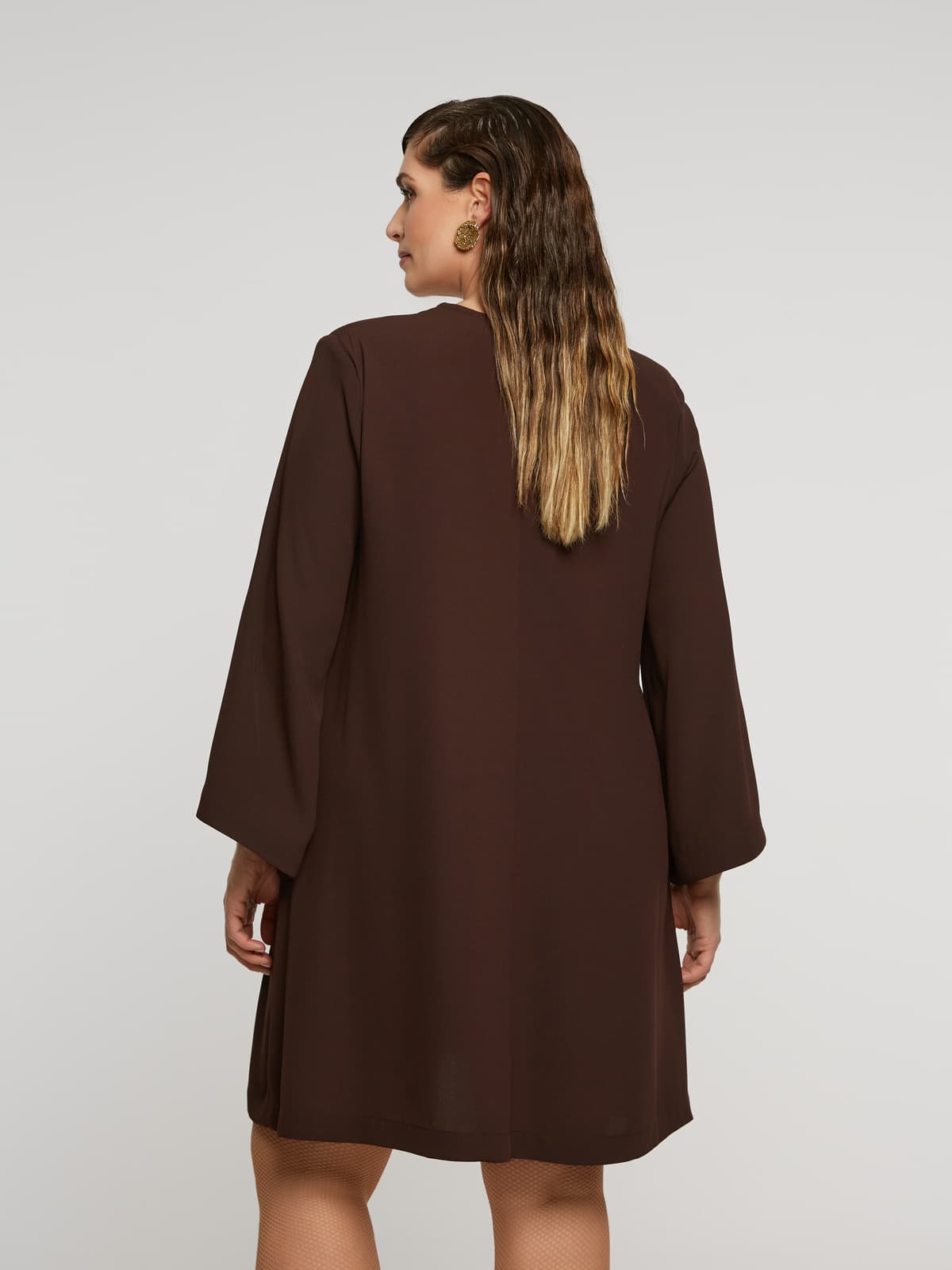 Women's Dresses Mat Fashion Brown