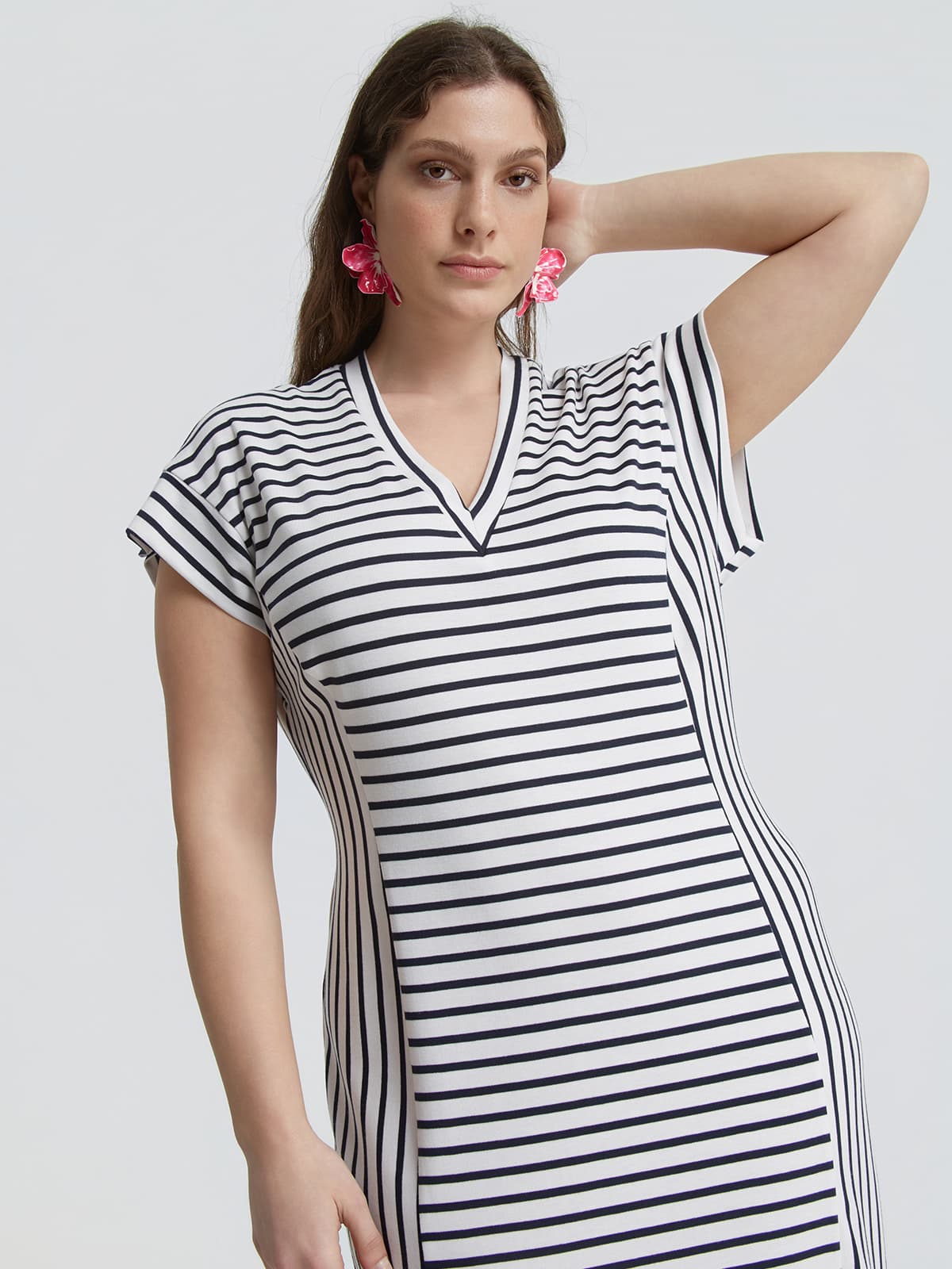 Women's Midi Dresses Mat Fashion Blue