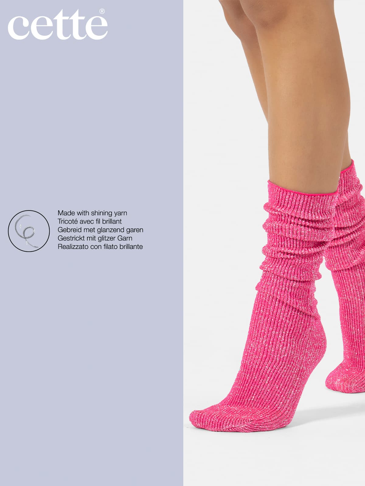 Women's Socks Cette Fuchsia