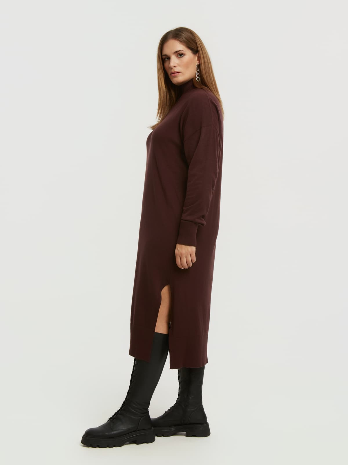 Women's Knitwear Mat Fashion Red