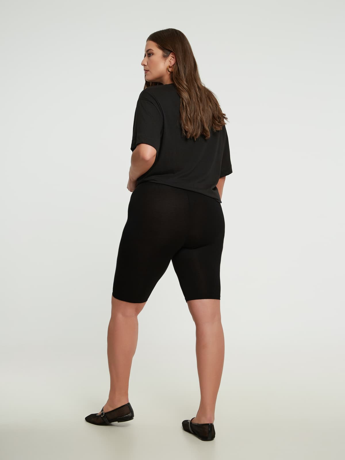 Women's Leggings Mat Fashion Black