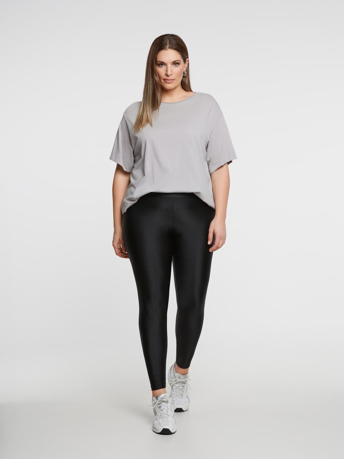 Women's T-Shirts Mat Fashion Black