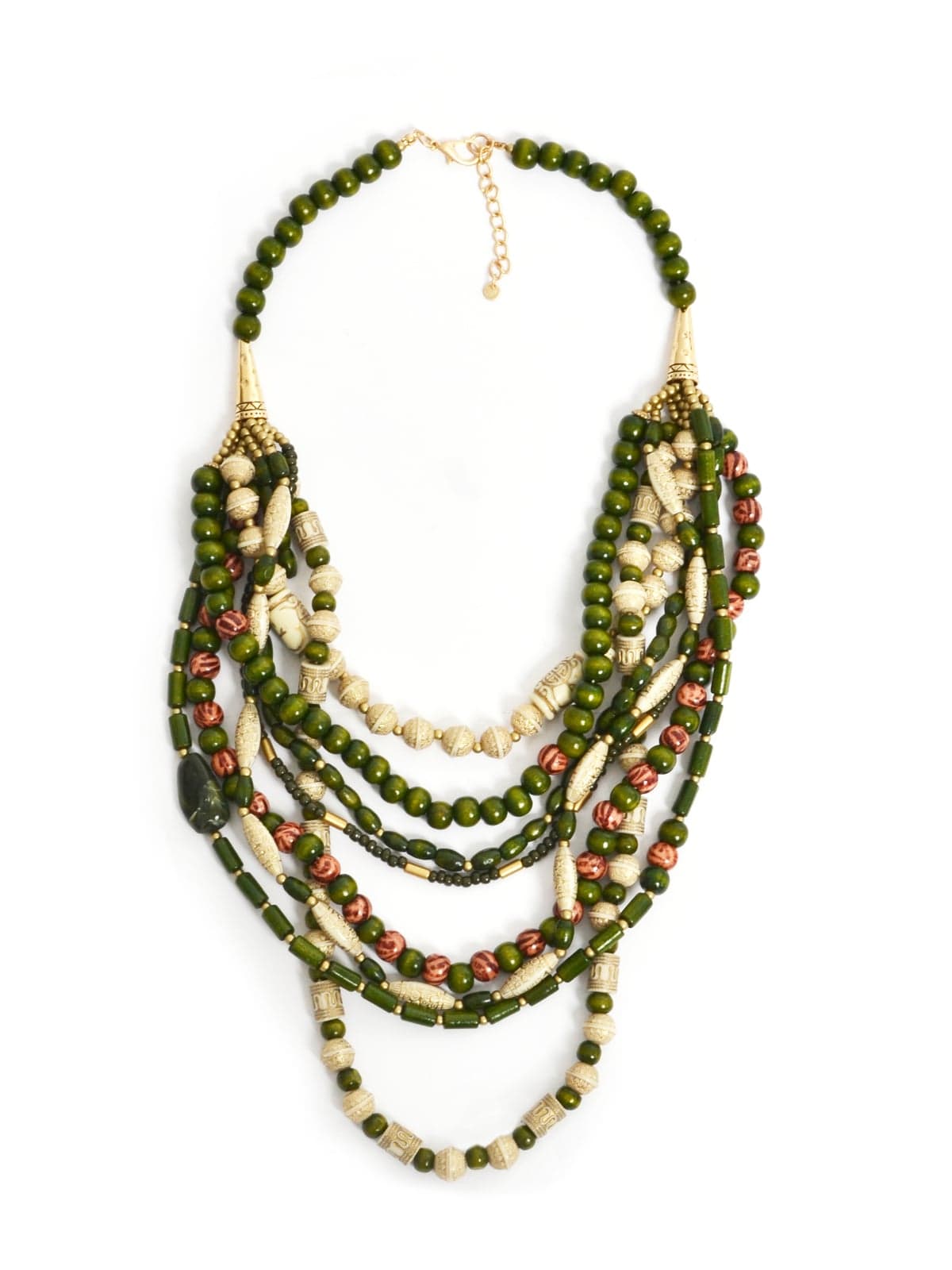 Women's Necklaces Mat Fashion Green