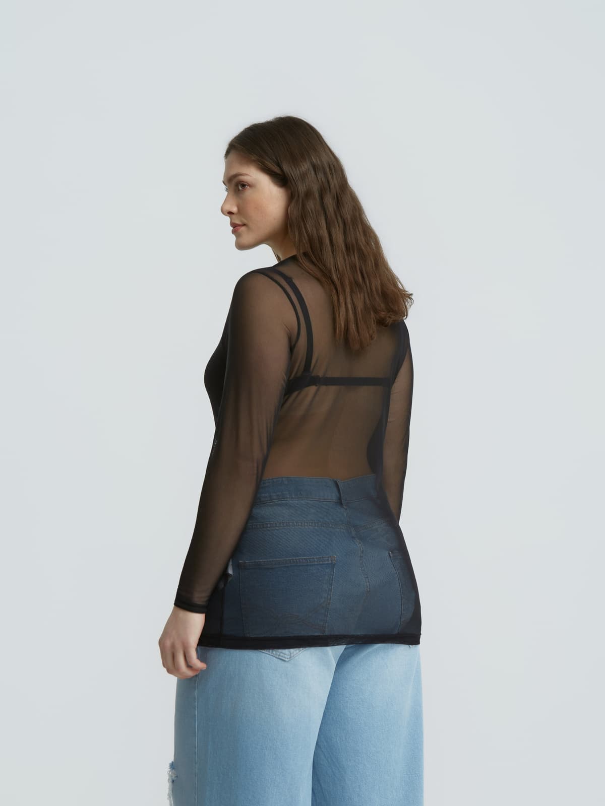 Women's Blouses Mat Fashion Black