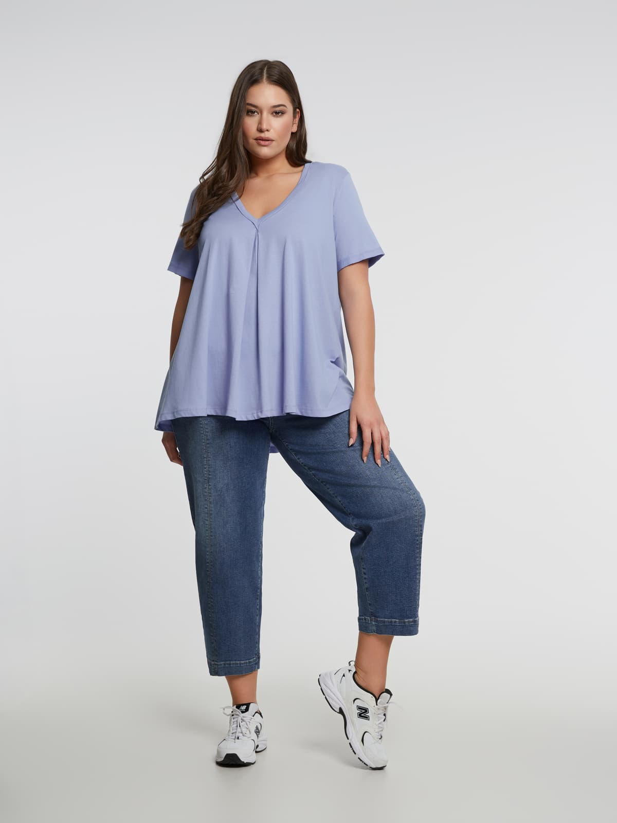 Women's T-Shirts Mat Fashion Blue