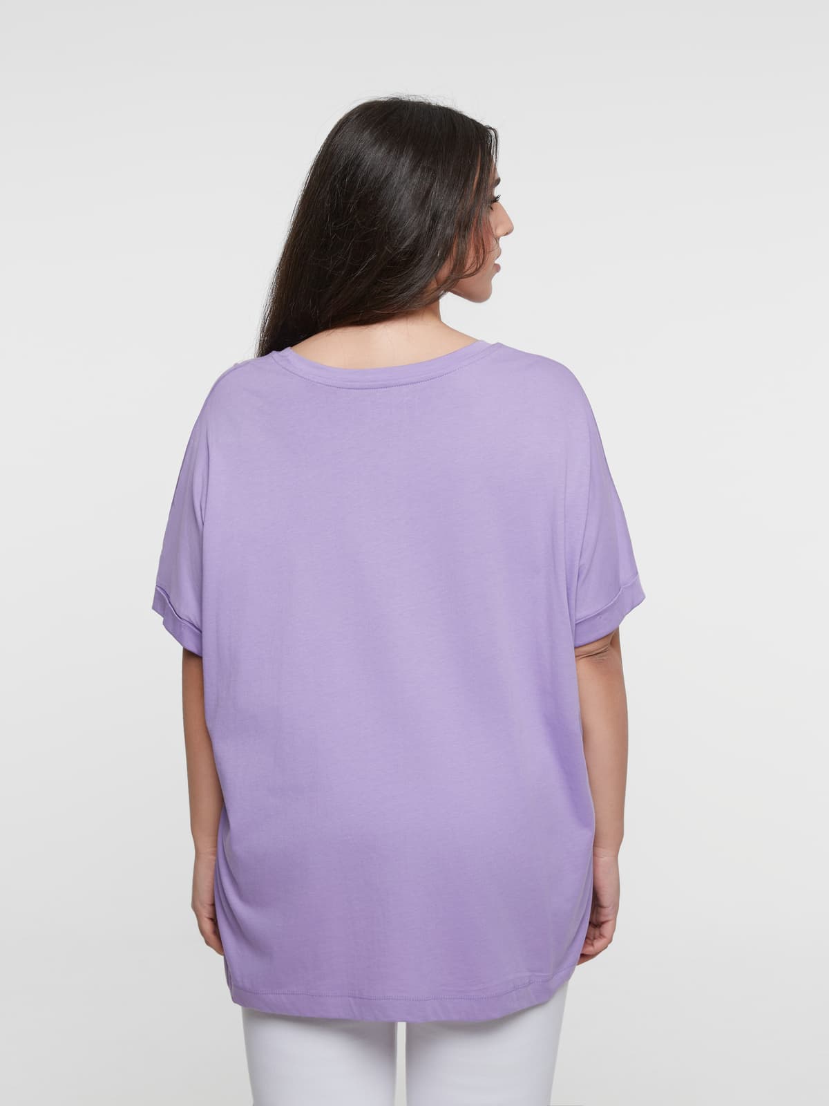 Women's T-Shirts Mat Fashion Purple