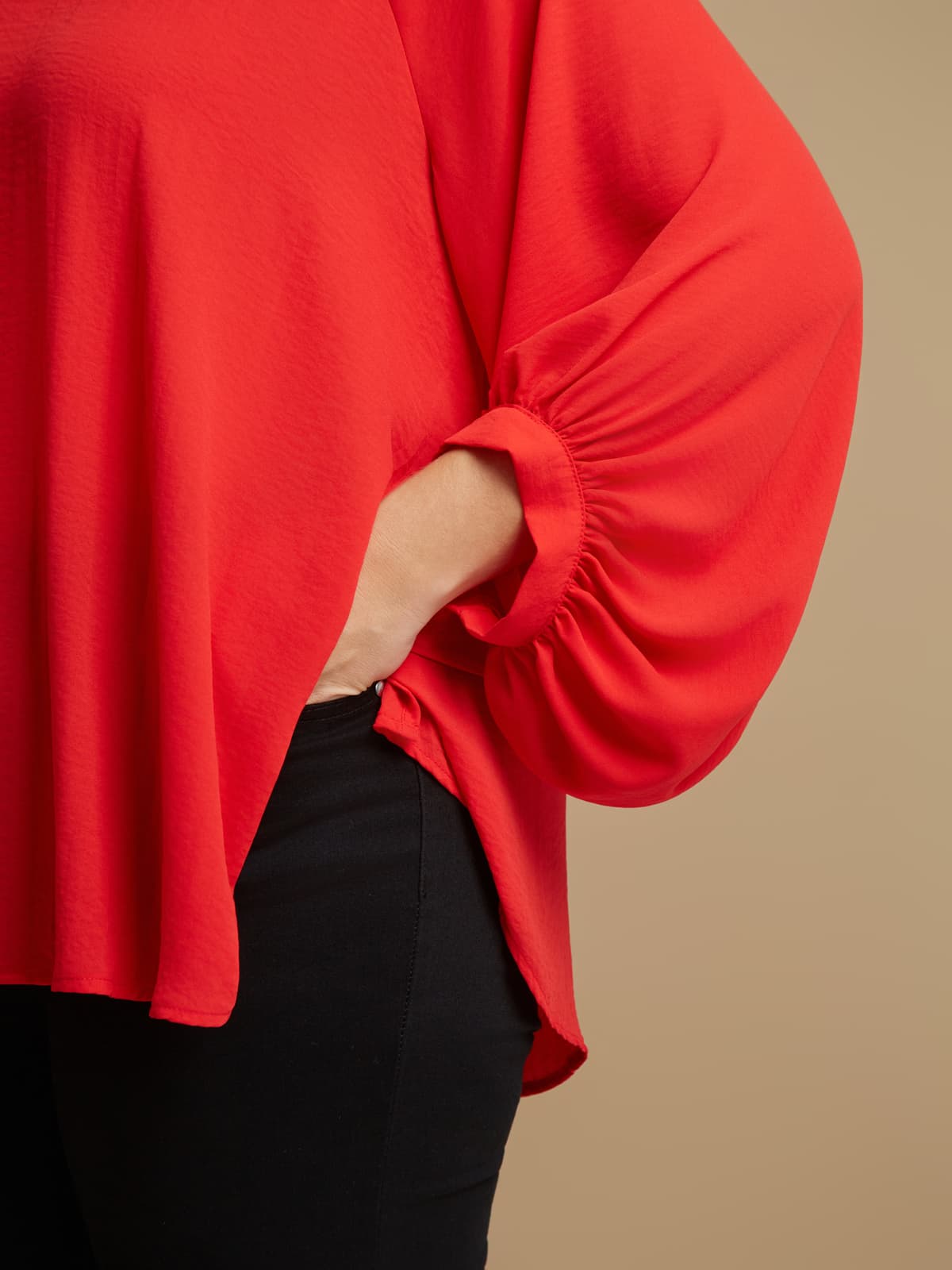 Women's T-Shirts Mat Fashion Red