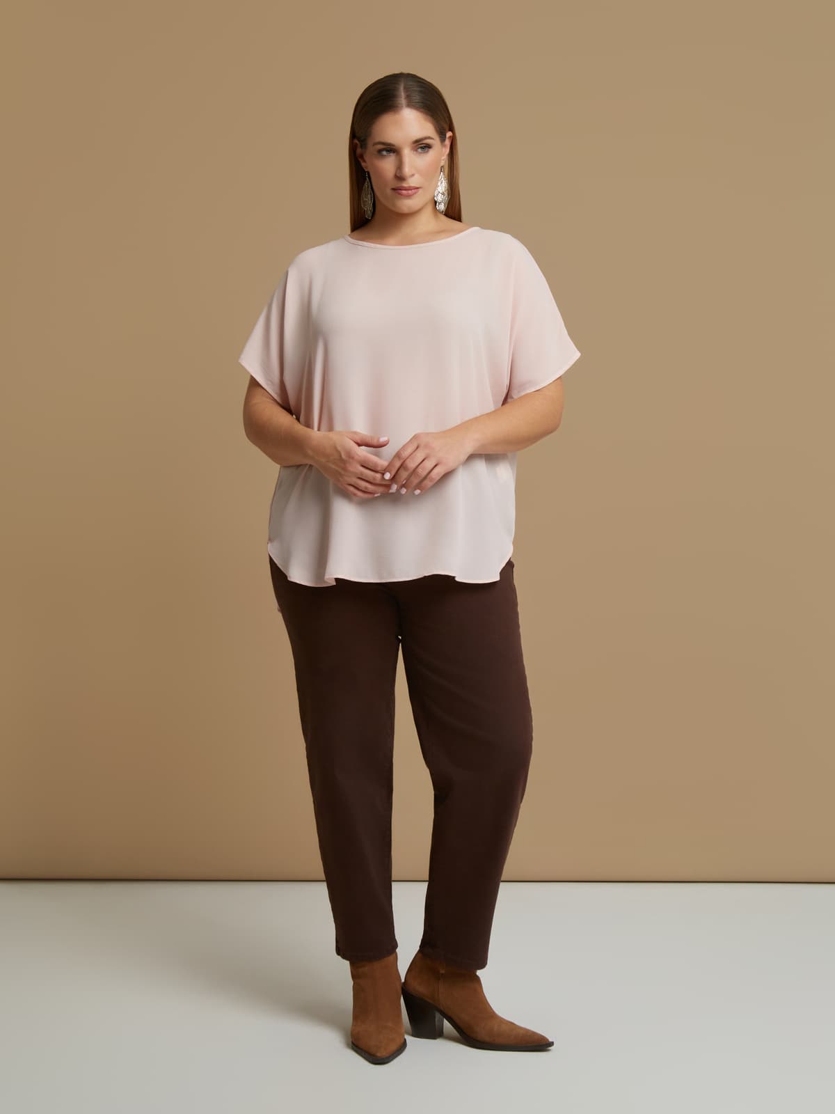 Women's T-Shirts Mat Fashion Pink