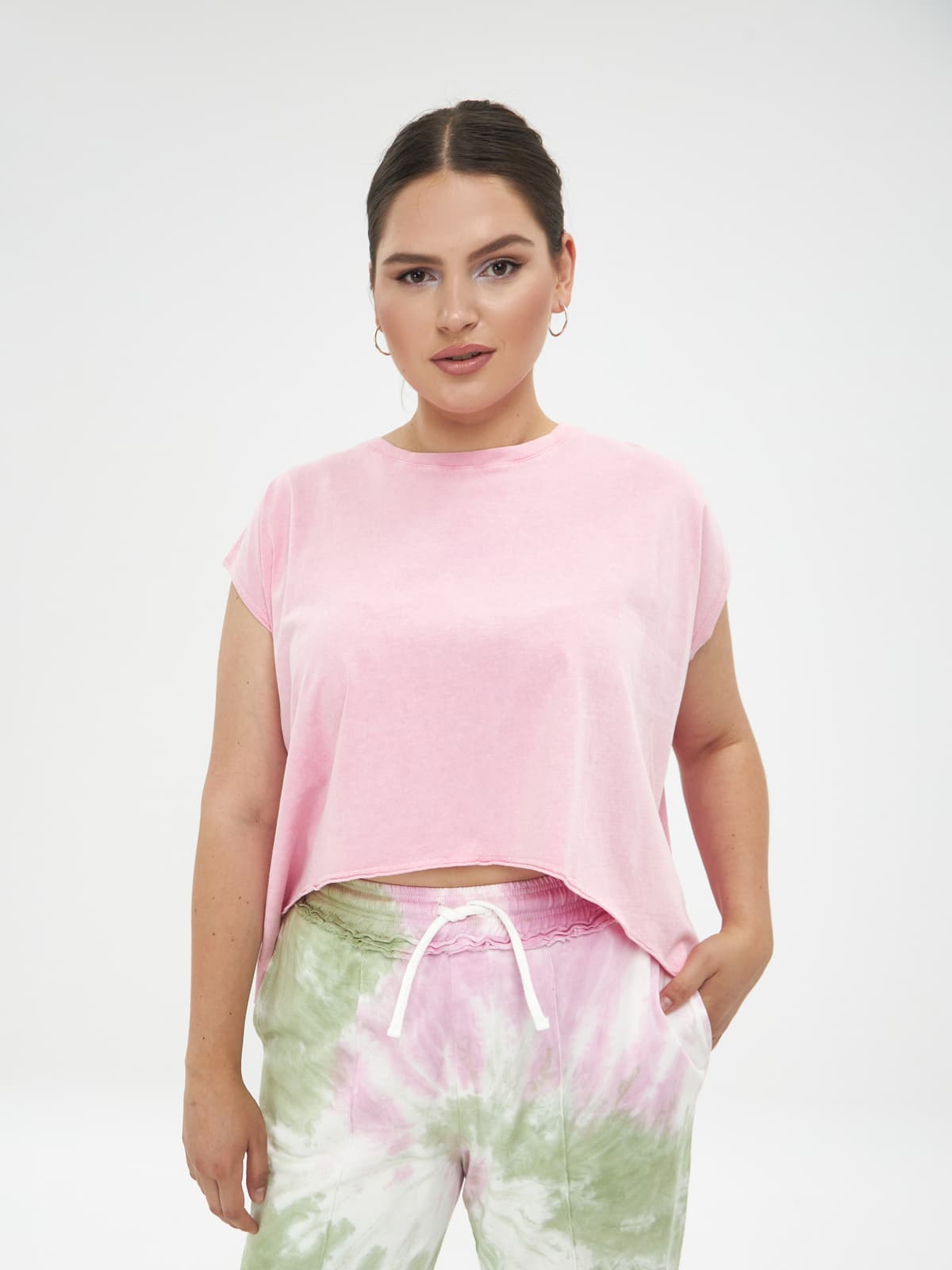 Women's T-Shirts Mat Fashion Pink