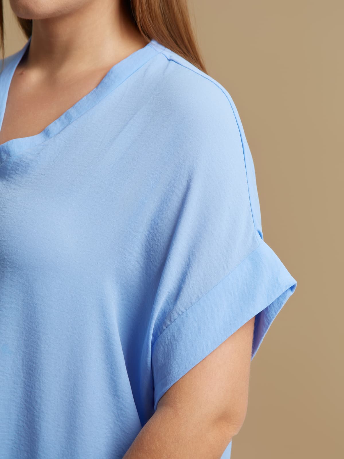 Women's T-Shirts Mat Fashion Blue