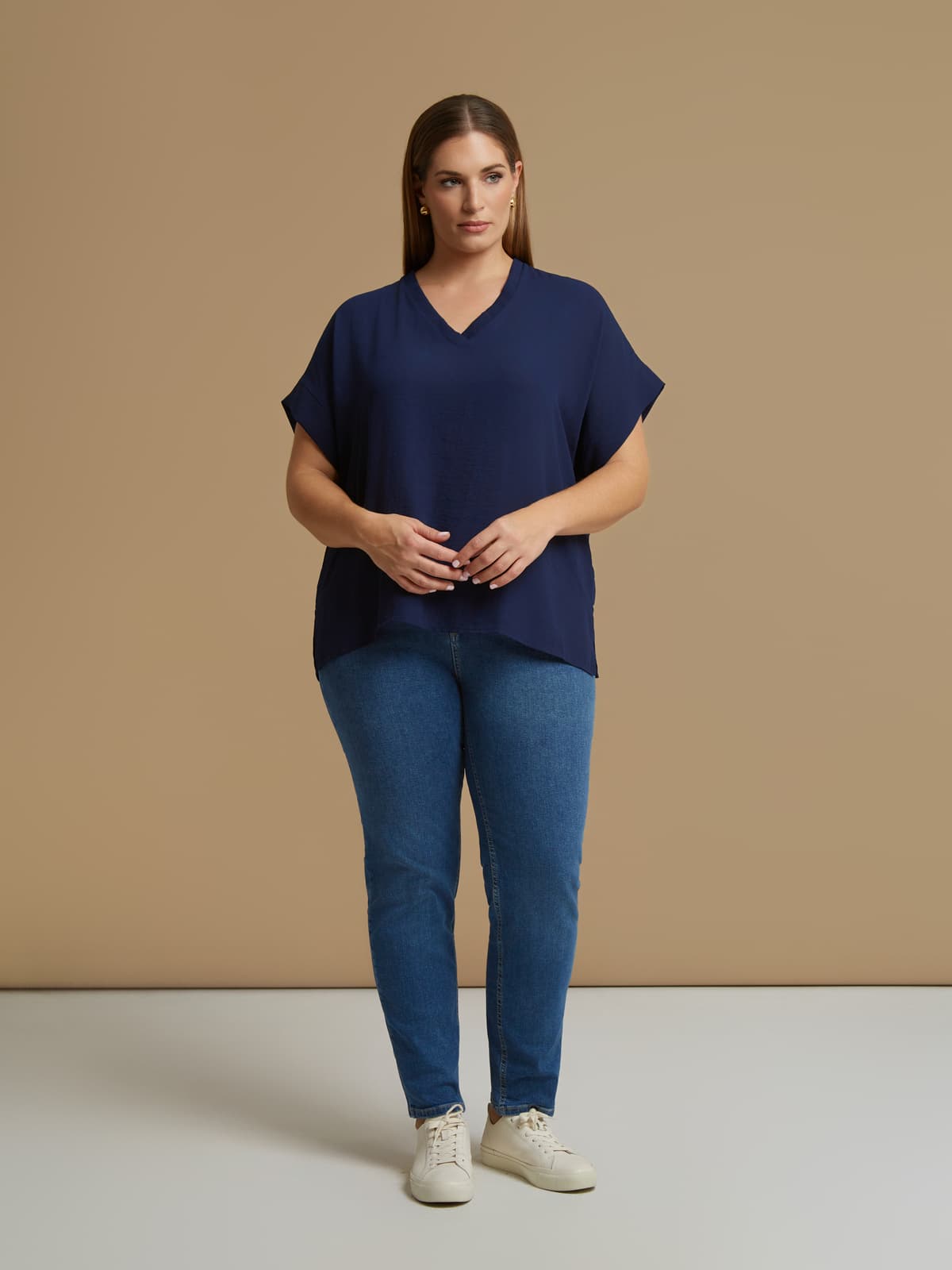 Women's T-Shirts Mat Fashion Blue